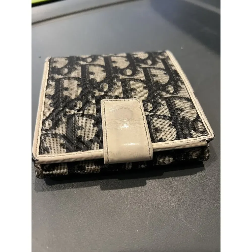 CHRISTIAN DIOR TROTTER #2 BIFOLD SNAP WALLET